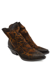 Metisse DX2215 stivaletti texani leopardati