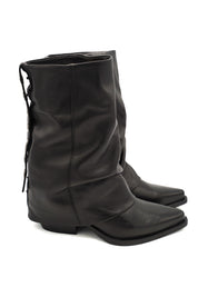 Metisse DX2541 stvali slouchy ad effetto arricciato