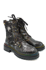 Laura Vita KANDYO 24 anfibi con stampe floreali multicolore