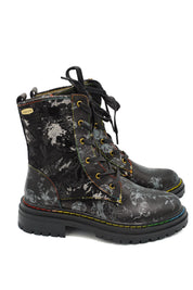 Laura Vita KANDYO 24 anfibi con stampe floreali multicolore