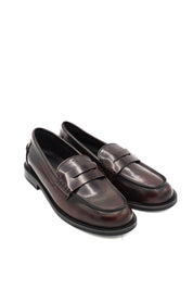 Scarpissime 5145001 penny loafer con punta squadrata