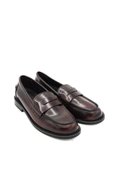 Scarpissime 5145001 penny loafer con punta squadrata