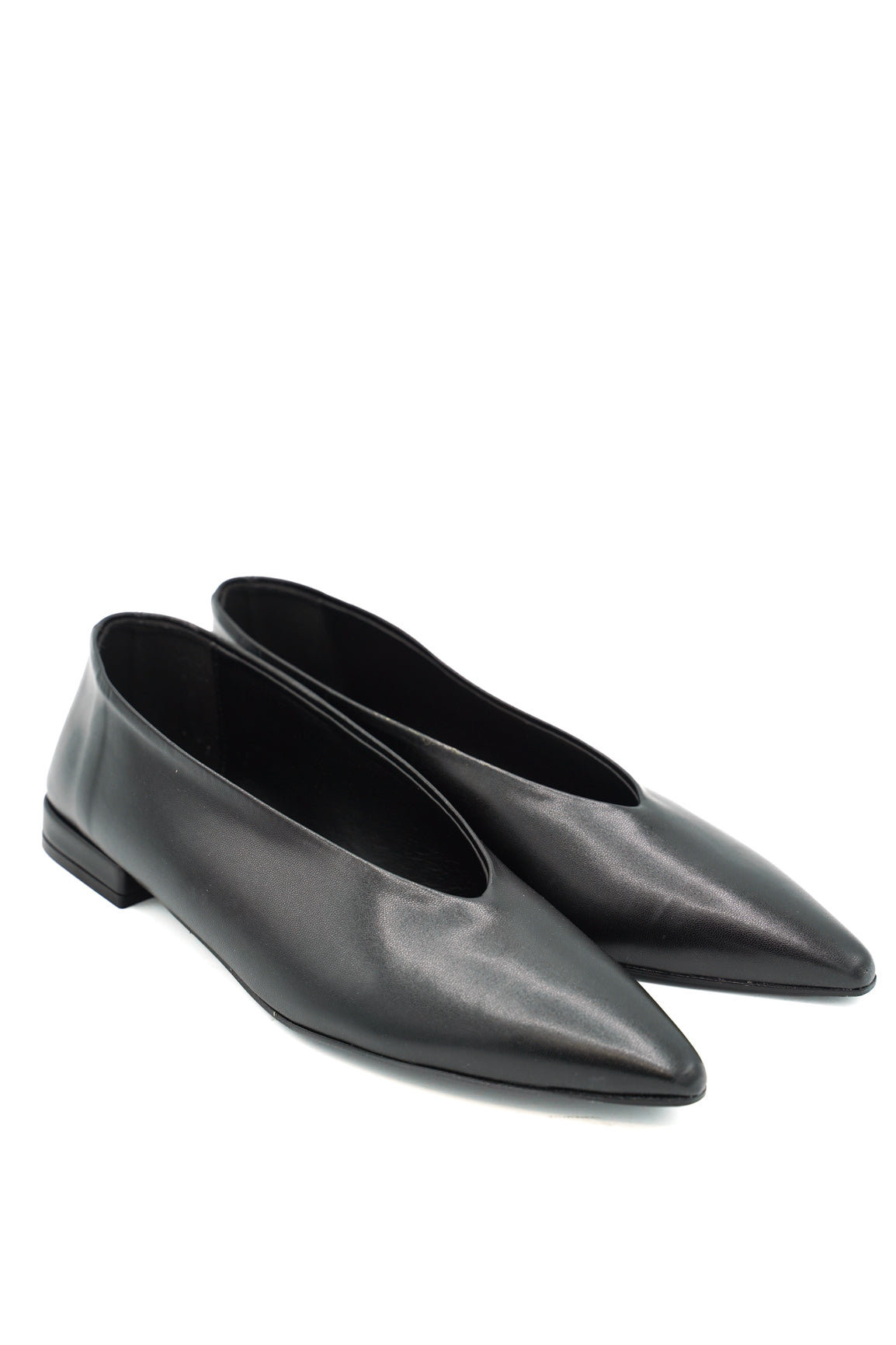 Scarpissime 411A089 ballerine glove flats a punta accollate