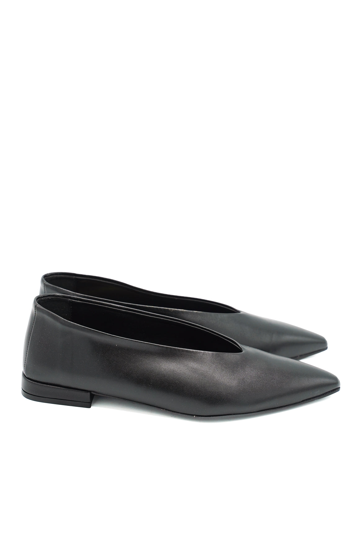 Scarpissime 411A089 ballerine glove flats a punta accollate
