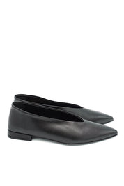 Scarpissime 411A089 ballerine glove flats a punta accollate