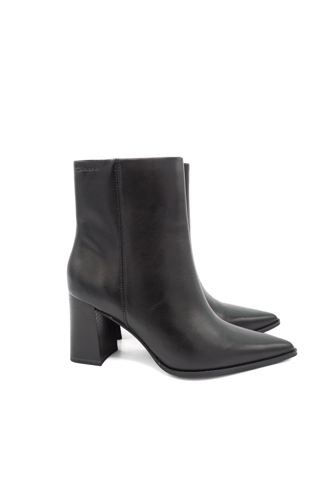 Tamaris 25394 stivaletti con punta affusolata e tacco blocco da 8,5 cm