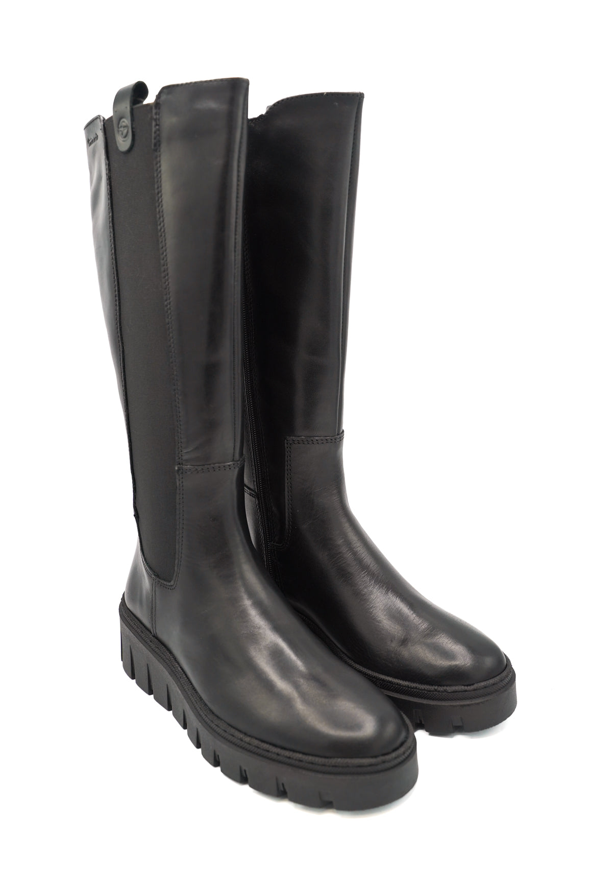 Tamaris 25633 long boot flat con tacco a zeppa