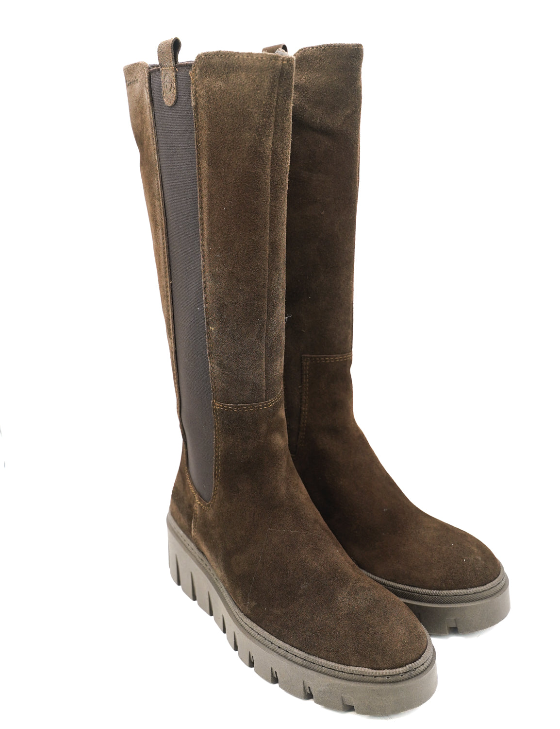 Tamaris 25633 long boot flat con tacco a zeppa