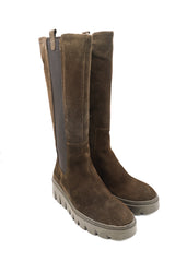 Tamaris 25633 long boot flat con tacco a zeppa