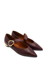 Gioseppo 80167 ballerine in pelle con fibbia