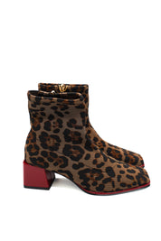 Gioseppo 80683 stivaletti elasticizzati con stampa animalier