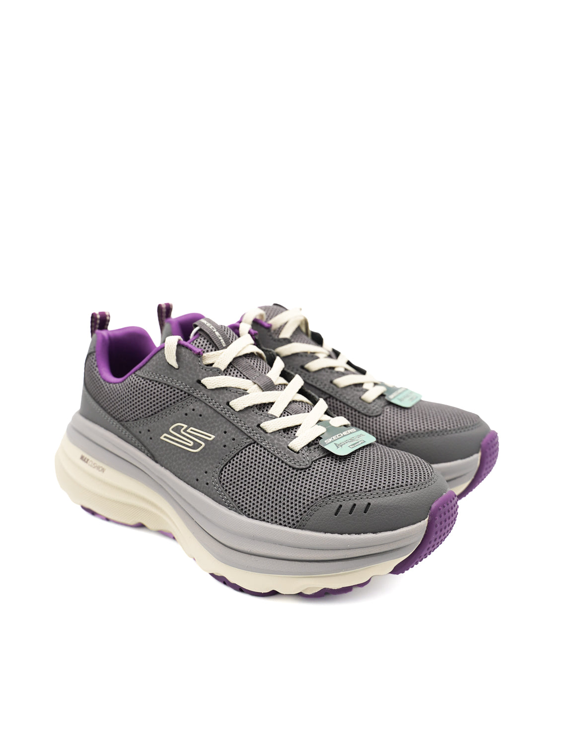 Skechers 180418 Relaxed Fit: Max Cushioning Zirrus - Cobble Stone donna