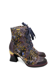 Laura Vita ELEAO 03 Stivaletti con motivi patchwork