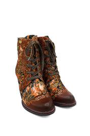 Laura Vita ELEAO 03 Stivaletti con motivi patchwork