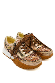 Laura Vita EVITAO 03 Sneakers dal design artistico floreale
