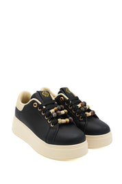 Gaia Shoes FR01 Sneakers platform con charms e perline