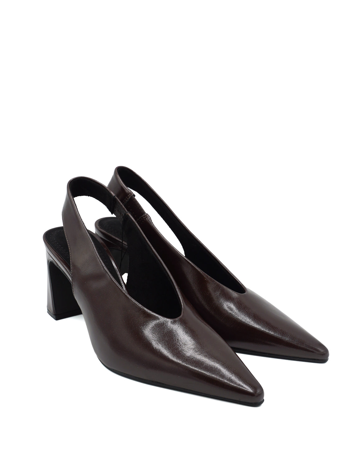 Gaia Shoes S26585 Dècolletè slingback con punta affilata