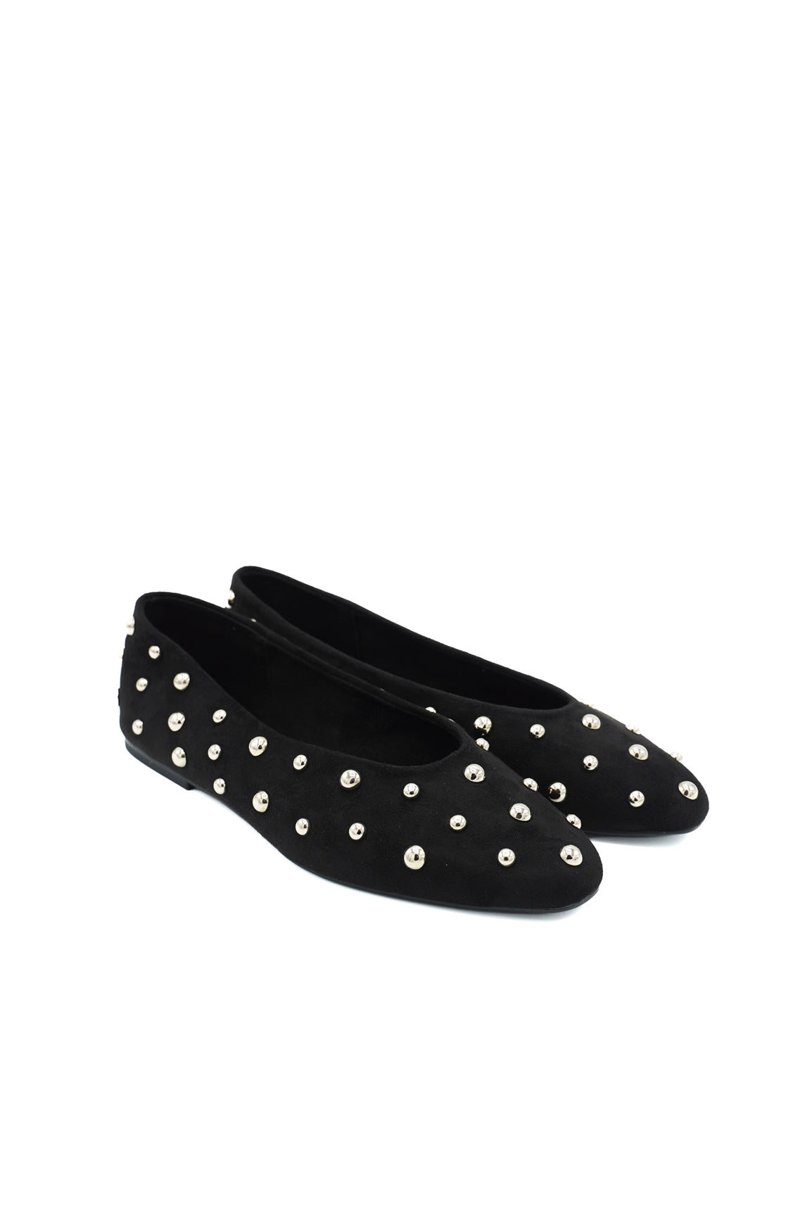 Gaia Shoes S26525 Ballerine scamosciate con borchie