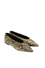 Gaia Shoes S26535 Ballerina a punta high-vamp flat