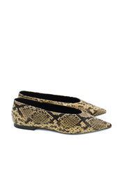 Gaia Shoes S26535 Ballerina a punta high-vamp flat