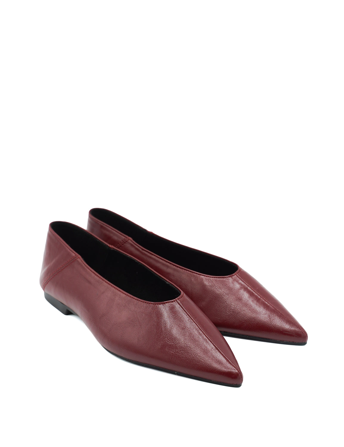 Gaia Shoes S26535 Ballerina a punta high-vamp flat