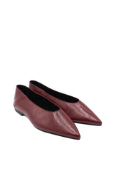 Gaia Shoes S26535 Ballerina a punta high-vamp flat