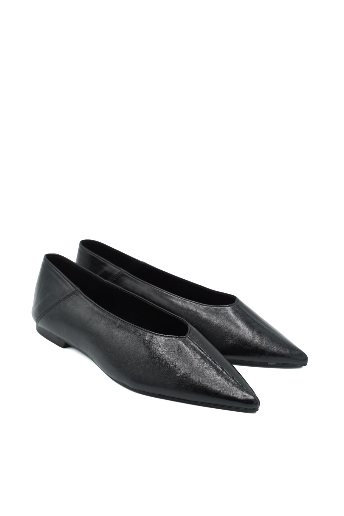 Gaia Shoes S26535 Ballerina a punta high-vamp flat