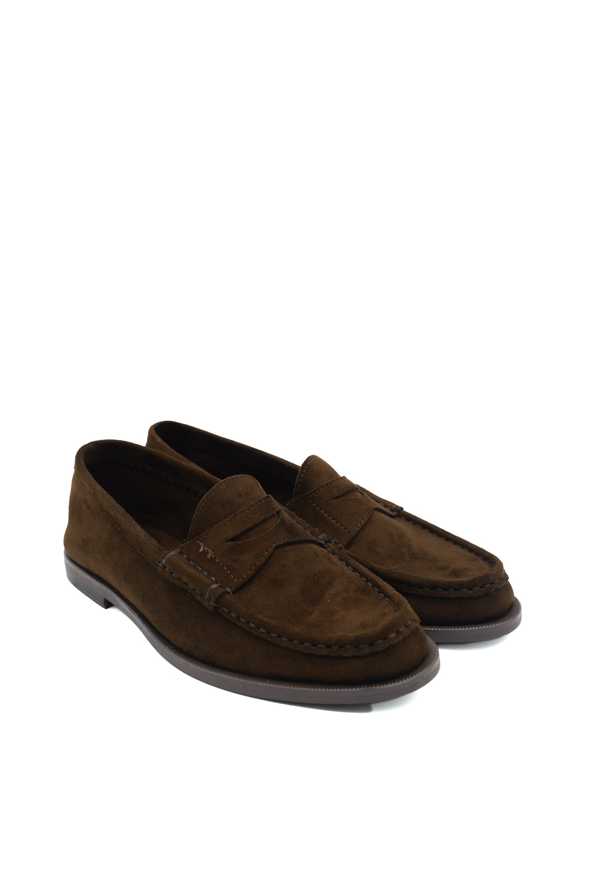 Gaia Shoes S26570 Mocassini scamosciati stile college