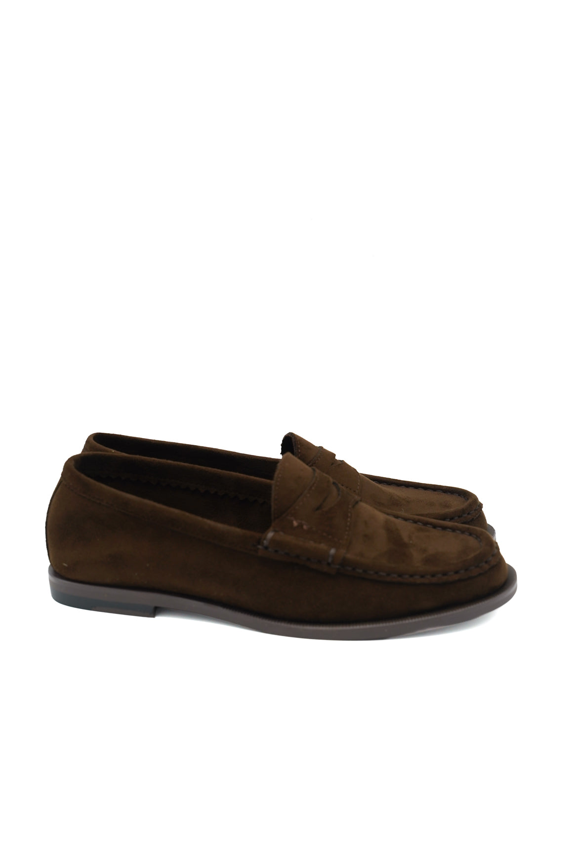Gaia Shoes S26570 Mocassini scamosciati stile college