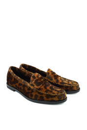 Gaia Shoes S26575 Mocassini a stampa leopardata
