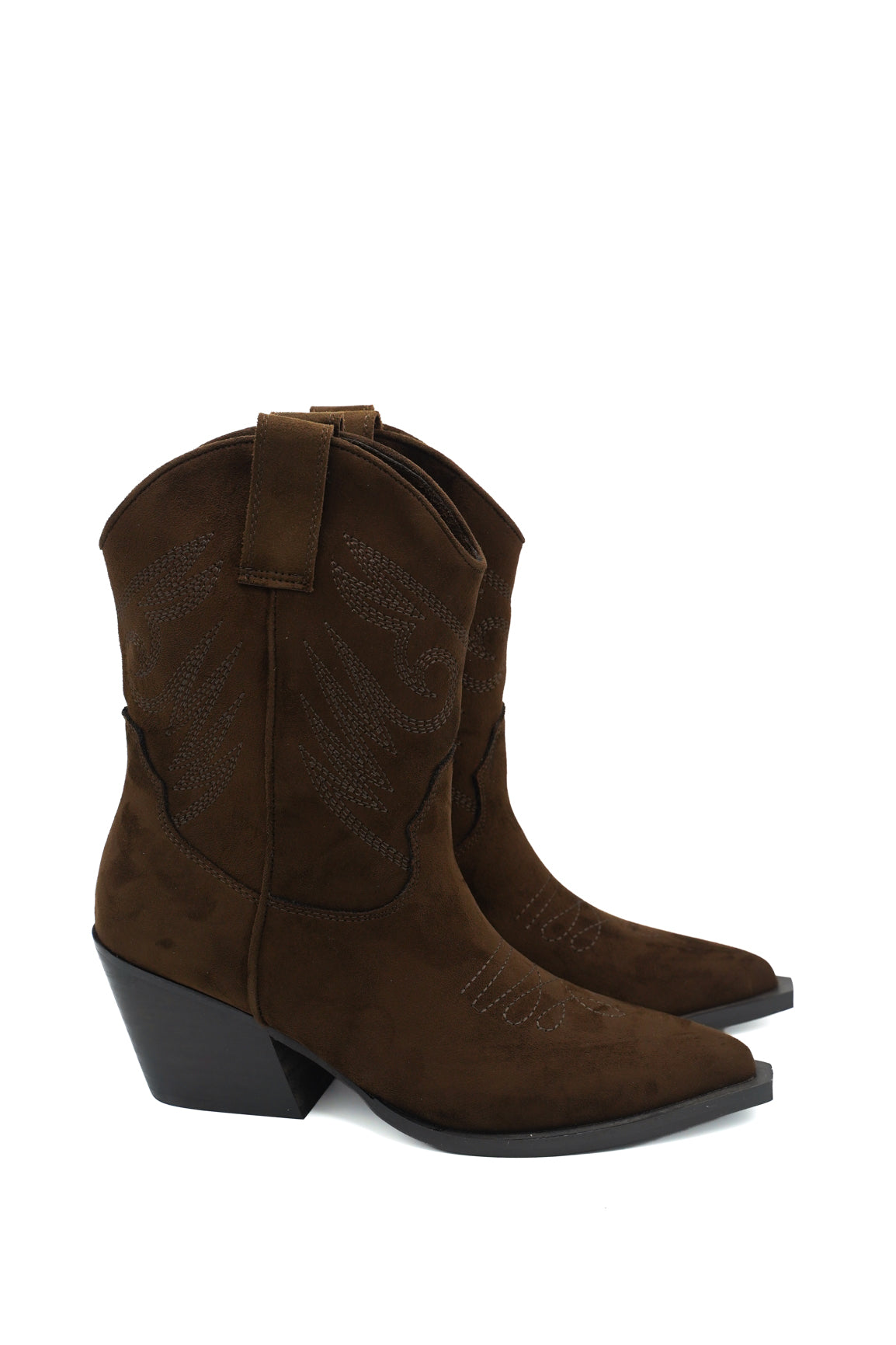 Gaia Shoes S26633 Stivali da cowboy in scamosciato