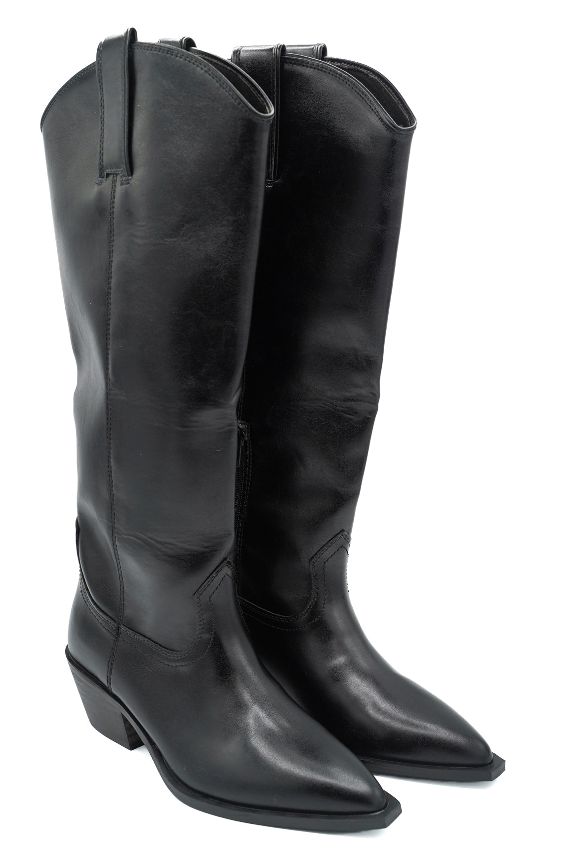 Gaia Shoes S26620 Texani alti al ginocchio senza ricami