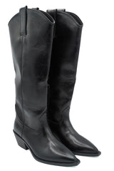 Gaia Shoes S26620 Texani alti al ginocchio senza ricami