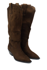 Gaia Shoes S26620 Texani alti al ginocchio senza ricami