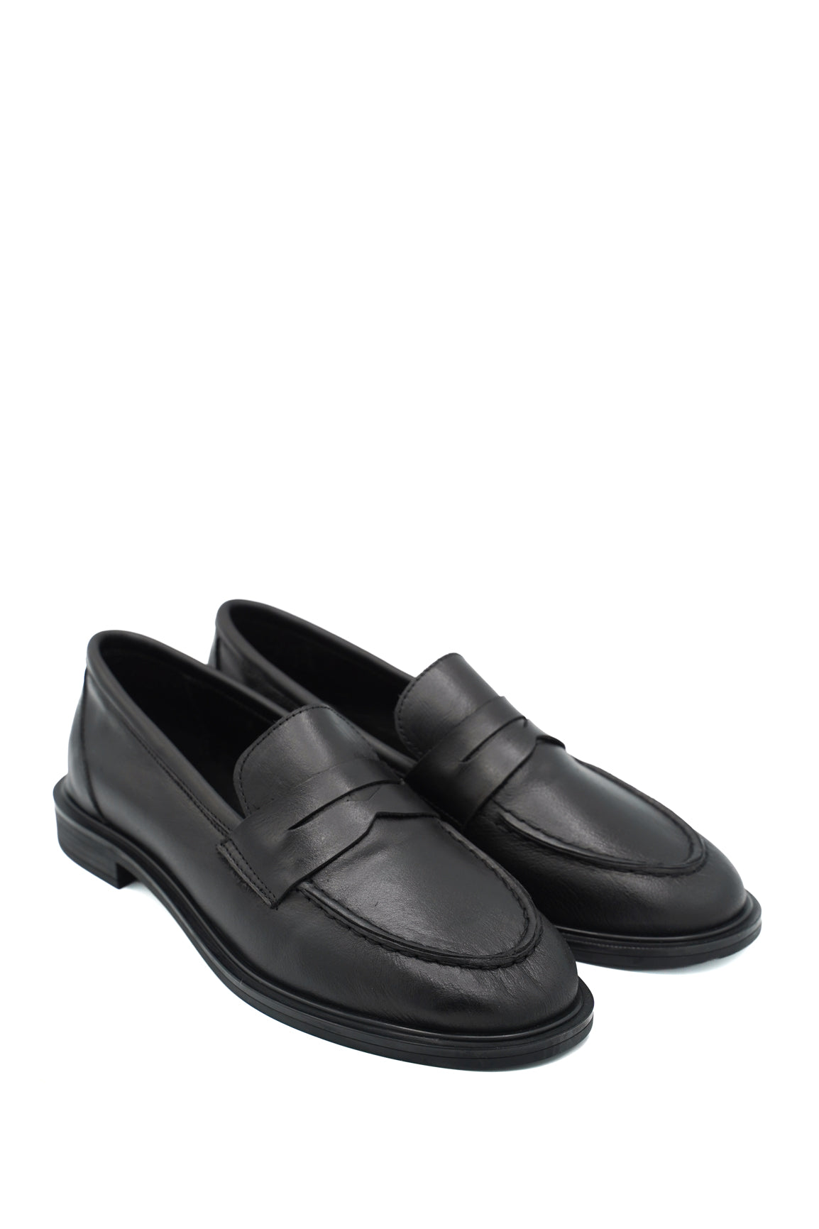 Gaia Shoes 100270325 Mocassini in pelle con fascetta trasversale