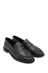 Gaia Shoes 100270325 Mocassini in pelle con fascetta trasversale