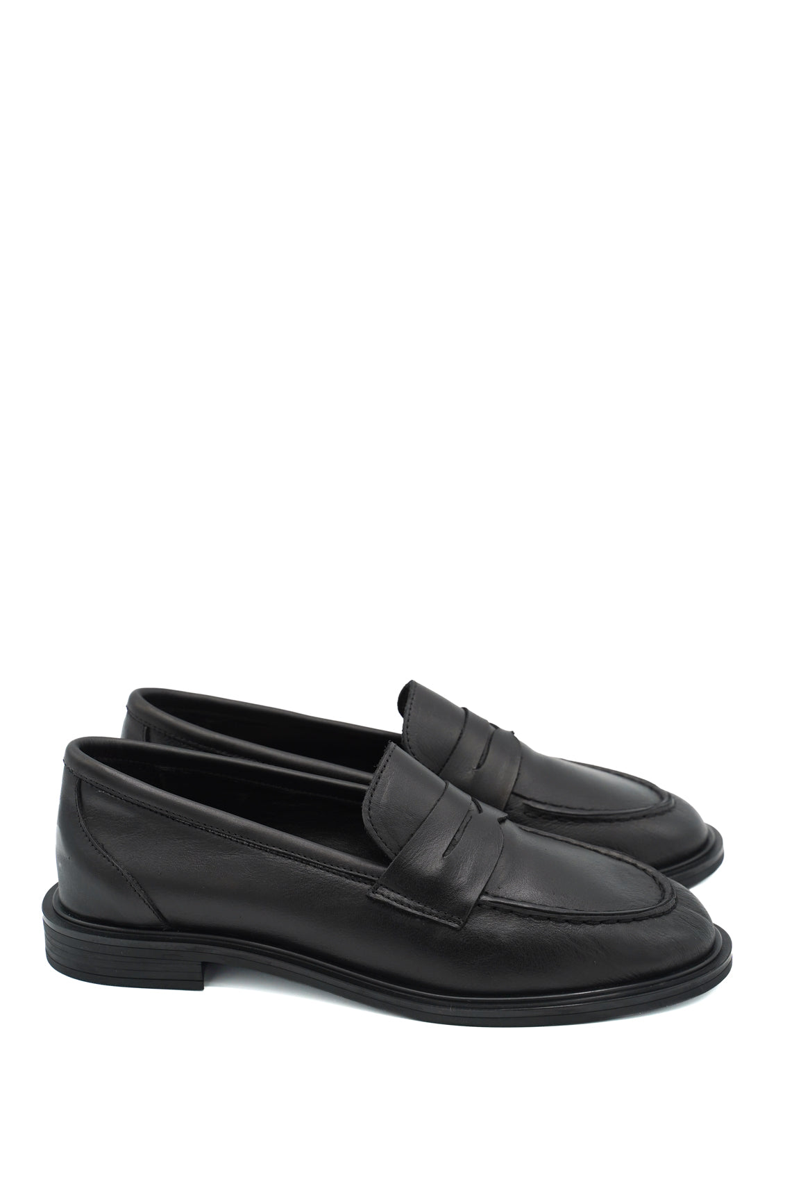 Gaia Shoes 100270325 Mocassini in pelle con fascetta trasversale