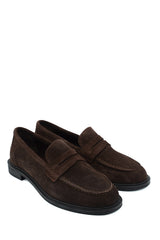 Gaia Shoes 100270325 Mocassini college scamosciati