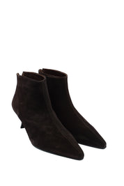 Gaia Shoes 115270301 Stivaletti scamosciati con tacco