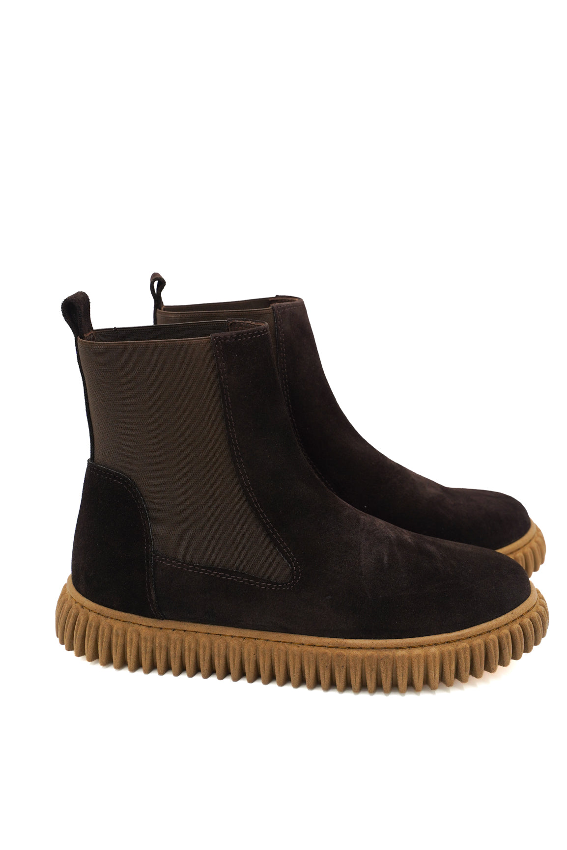 Gaia Shoes 100270152 Stivaletti in suede con suola platform