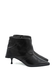 Gaia Shoes 115270300 Tronchetti in pelle con effetto risvolto