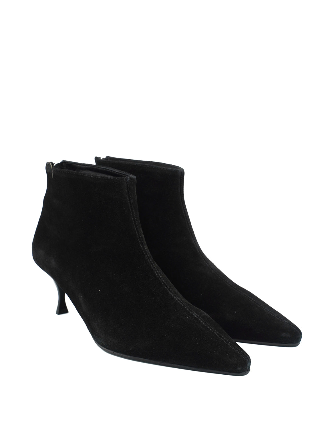 Gaia Shoes 115270301 Stivaletti scamosciati con tacco