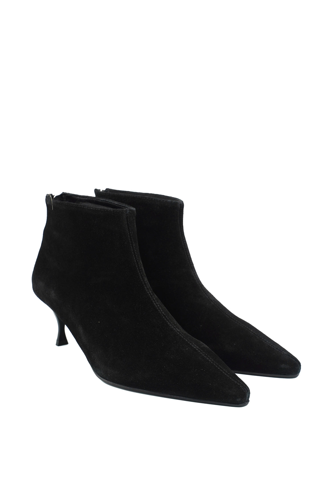 Gaia Shoes 115270301 Stivaletti scamosciati con tacco