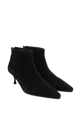 Gaia Shoes 115270301 Stivaletti scamosciati con tacco
