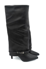 Gaia Shoes Margherita Stivali a punta con piegone