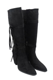 Gaia Shoes Alice Stivale alto con frange