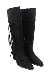 Gaia Shoes Alice Stivale alto con frange