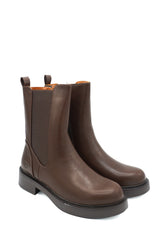 Gaia Shoes Sibilla Chelsea con punta arrotondata