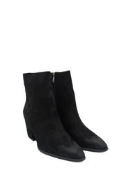 Gaia Shoes Alessia Ankle boot scamosciato con punta affusolata