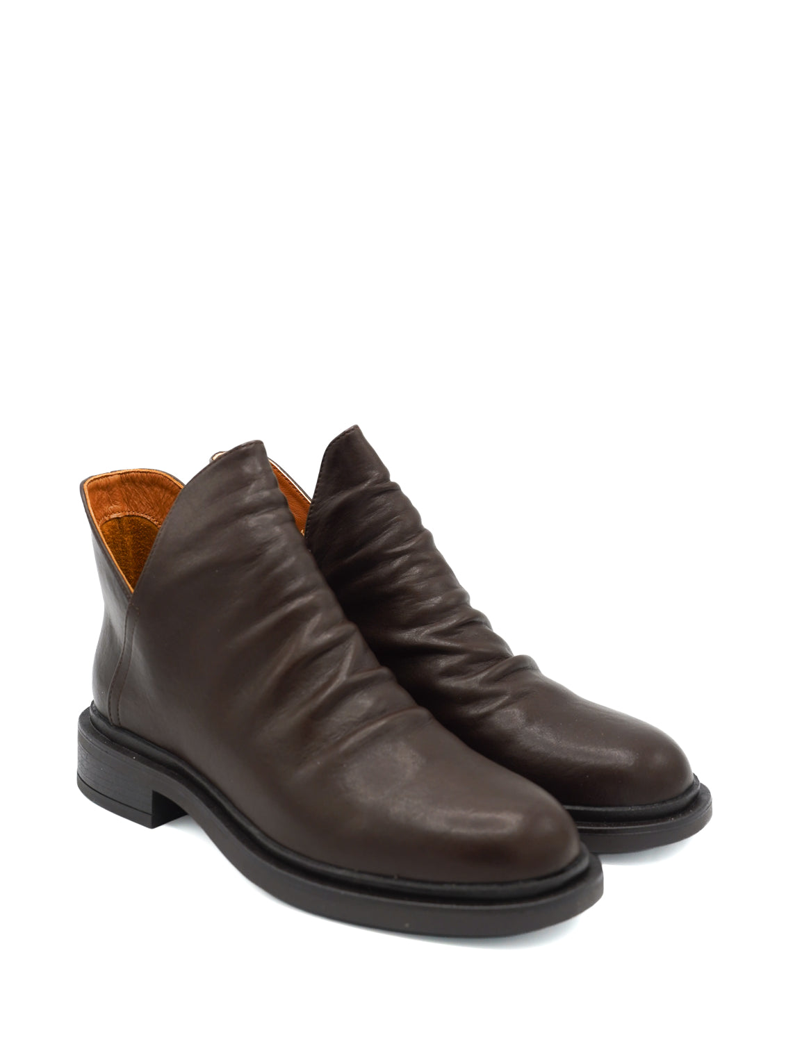 Gaia Shoes Silvana Stivaletti effetto plissettato